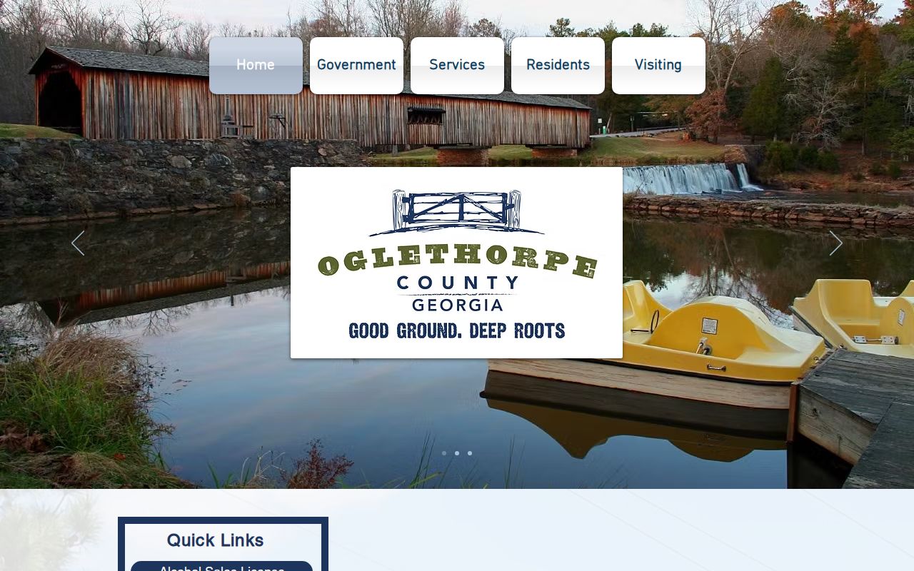Official Oglethorpe County government website